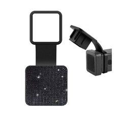 Bling Trailer Hitch Cover with Black for Any 2″ Receivers – Rub… FAST USA SHIP