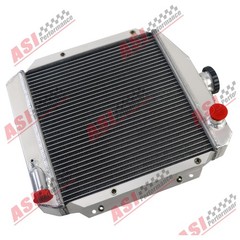 119621-44500 3 Row Full Aluminum Radiator for Yanmar 3TNE74 Diesel Silver ASI
