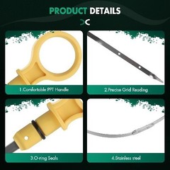 29.53″ Oil Dipstick Engine Dipstick Replacement for 5.4L V8 2004-2009, 5.4L V8 2