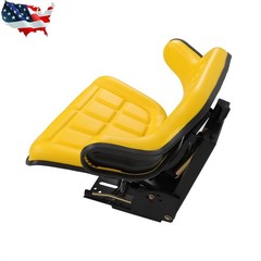 YELLOW SUSPENSION TRACTOR Seat For JOHN DEERE 1020,1530,2020,2030,2040,2155
