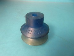 VACOON VACUUM SUCTION CUPS BLUE VINYL VC-32 W 1.75 OD 1.69 H .67 STEM 2 BELLOWS