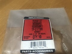 Tisco New Old Stock Part # 70208137 GASKET FOR 2-1/8″ OD SEDIMENT BOWL (2)