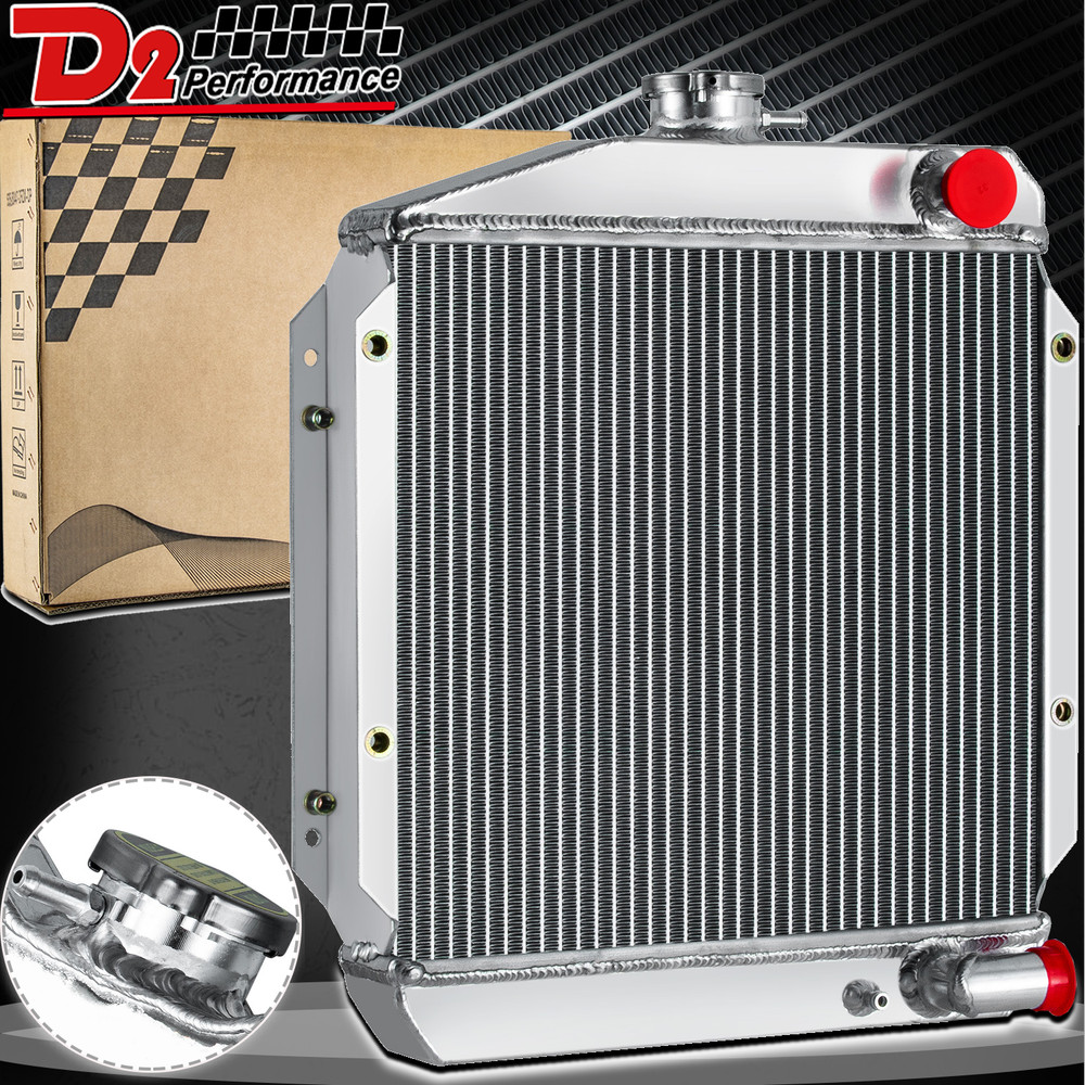 3 Row Full Aluminum Radiator For Yanmar 3TNE74 Diesel Tractor 119621-44500