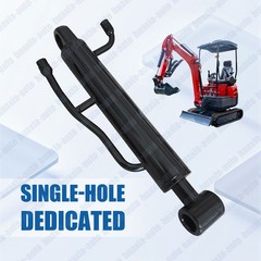 Mini excavator single-hole thumb clamp oil cylinder replacement part, brand new