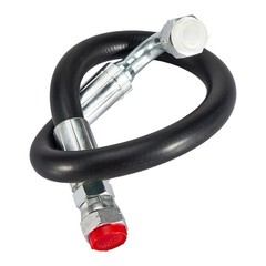 3/8″ Hydraulic Hose Assembly- #6 JIC Female (Straight/90) Fitting 18/24/30/36″