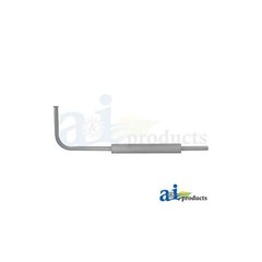8N5230 HORIZONTAL EXHAUST MUFFLER & PIPE for FORD TRACTOR 9N 2N 8N