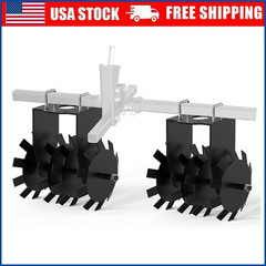 32″ Disc Plow Harrow Heavy Duty Steel for ATV/UTV Manual Implement 2″ Receiver