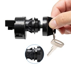 Premium Ignition Key Switch 3 Position 6 Pins, Fits for 2001-2018 Polaris