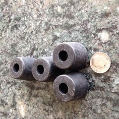 4 M1114 M1113 HMMWV armored door window bumpers rubber feet 1 x 7/8 x #10 screw