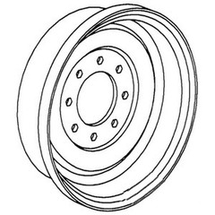 NCA1126A New Brake Drum Fits Ford Tractors 600 700 800 900 601 701 801 901