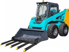Clamp On Debris Forks 48″ Bucket 2500 lbs Capacity Heavy Duty Clamp On Pallet