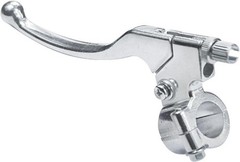 Left Clutch Brake Lever Perch, 22mm (7/8″) Silver, for Mini Bike Color: Silver