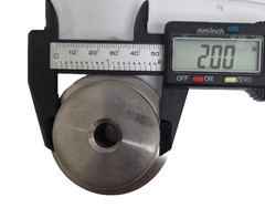 Ameripac 7630-1057, 2″ Minor Dia x 2.5″ Major Diax 1/2″ Bore x ~1-1/4″ Width