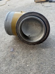 Caterpillar 217-8946 107mm Outer Diameter Air Line Elbow 735B 740B C-15