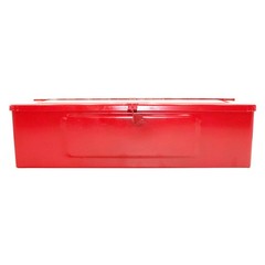 5A3R RED TRACTOR STEEL TOOL BOX Fits FARMALL and Fits Case IH tractors