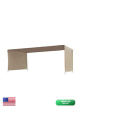Benefitusa G260-Cv Universal Top Cover For Pergola Structure 18 L X 8.3 W