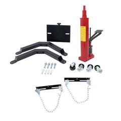 1322-1660lbs Capacity Hydraulic Transmission Jack 2 Stage Adjustable Telescoping