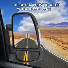 Right Passenger Side Mirror Compatible with 2014-2025 Ram Promaster 1500/2500/3