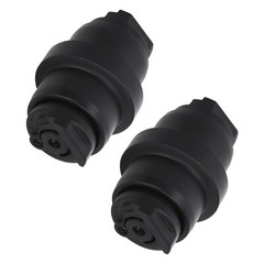 2x Bottom Roller for John Deere 26G 27C 30G Mini Excavator Track 9237937 Black