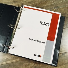 Farmall International 330 340 Service Manual Repair Shop Book Overhaul Workshop