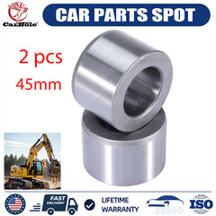 2Pcs 45MM Excavator Bucket Bushings Kit For Bosses Cat John Deere Kubota Takeuch