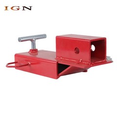2″ Receiver Forklift Trailer Hitch Attachment Trailer Towing Adapter with Chain