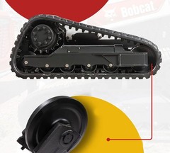 Front Idler Tensioner Wheel for Bobcat 6732902, 6693237 Compact Track Loaders