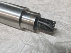 Spindle #510513368 Vermeer NEW take-off – fits many mowers/balers 2.125″x16.5″