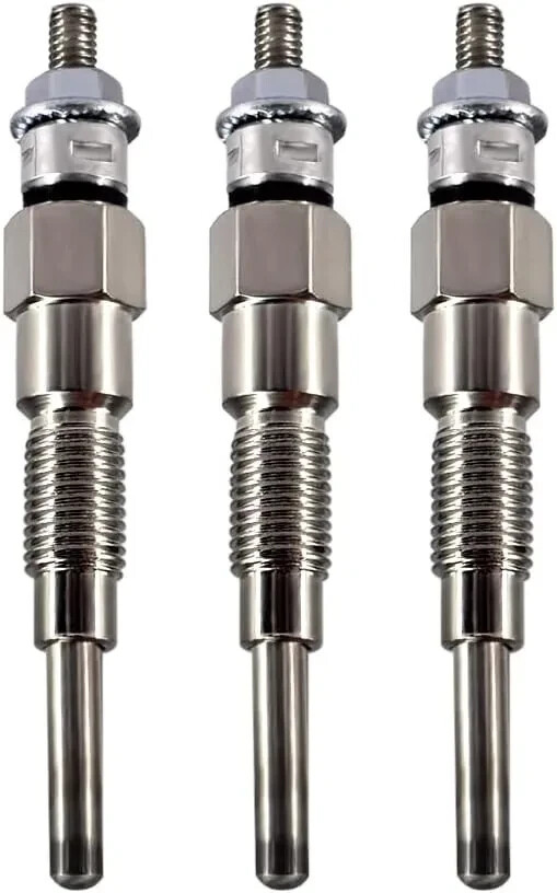 3X Glow Plug for Mahindra Tractor E Max 22NH, E max 25NH with Daedong Engine
