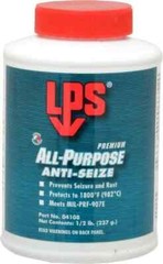 LPS 0.5 Lb Can General Purpose Anti-Seize Lubricant Molybdenum Disulfide, -65…