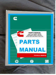 Cummins Marine 6BTA 5.9 330/370HP (CPL 1975, 2208) printed parts manual & binder