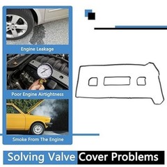 Valve Cover Gasket Set Compatible with 2.0L 2.3L 2.5L 2004-2017 Escape Focus Fus