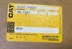Caterpillar 5M-7307 Shim Pack 0.12″ Thick Bevel Gear Bearing Cage Shim OEM New