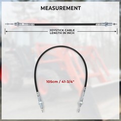 36001-0250 Push Pull Joystick Cable for Kioti DK45 Loader