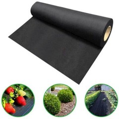 Heavy Non-Woven Ground Cover Landscape Fabric Weed Barrier 4 ft. x 300 ft.