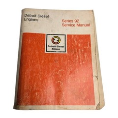 Detroit Diesel Engines Series 92 Service Manual