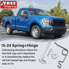 Fuel Door Hinge Pin with Gas Door Spring, for 2015-2024 F150 Loose Gas Cap Perma