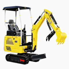 1.8 Ton Mini Excavator Kubota Diesel Engine Side Swing Quick Hitch Excavator
