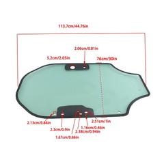 Cab Front Door Glass for CAT Caterpillar D Series Skid Steer 259D 279D 226D 236D