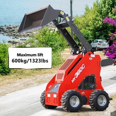 HUAYEE FREE SHIPPING New Mini Skid Steer Loader 13.5hp B&S Gas EPA Engine