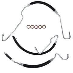 3pcs Power Steering Hose Set for Chevy Silverado GMC Sierra 2500 HD 3500 6.6L V