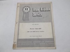 1962 Service Manual for International Power Take-off 404 2404 Series Tractors