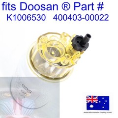 fits DOOSAN Fuel Filter and Bowl DX140LC DX14LCR DX160LC DX180LC DX225LC DX225LC