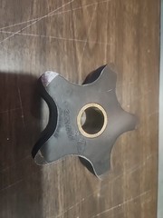 Black Ace Belted Chain Sprocket S25015AIP 5 Tooth 1 Inch Bore