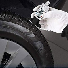 0-25.4mm Digital Tire Tread Depth Gauge, Electronic Tread Meter