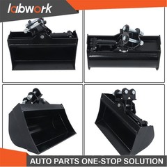 Labwork 600mm Tilting Bucket Attachment For Mini Excavators Bucket