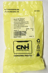 (LOT OF 2) CNH INDUSTRIAL HEX SOCKET PLUG 86590562