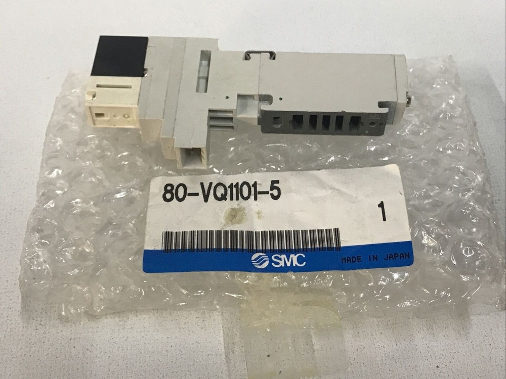 SMC 80-VQ1101-5 Solenoid 24VDC Valve 2-Position 5-Port