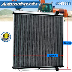 Water Tank Radiator Fits Hitachi Excavator ZX200 ZAX200 ZX230 ZX270 #4448338 US