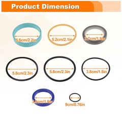 93325C2 Bucket Lift Arm Hydraulic Cylinder Seal Kit for Case IH 2250 2255 2350